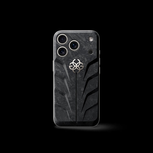 iPhone Case / RSC17 - Magnetic Shield Carbon - Titanium Grey